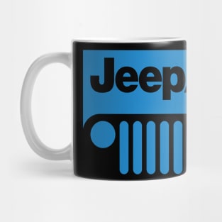 Jeep AF Wrangler Light Blue Mug